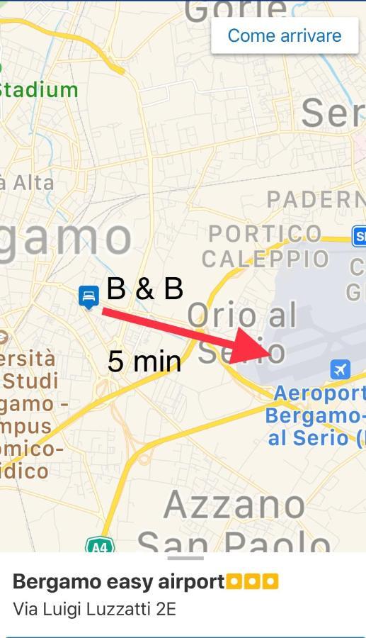 Bergamo Easy Airport 아파트 외부 사진